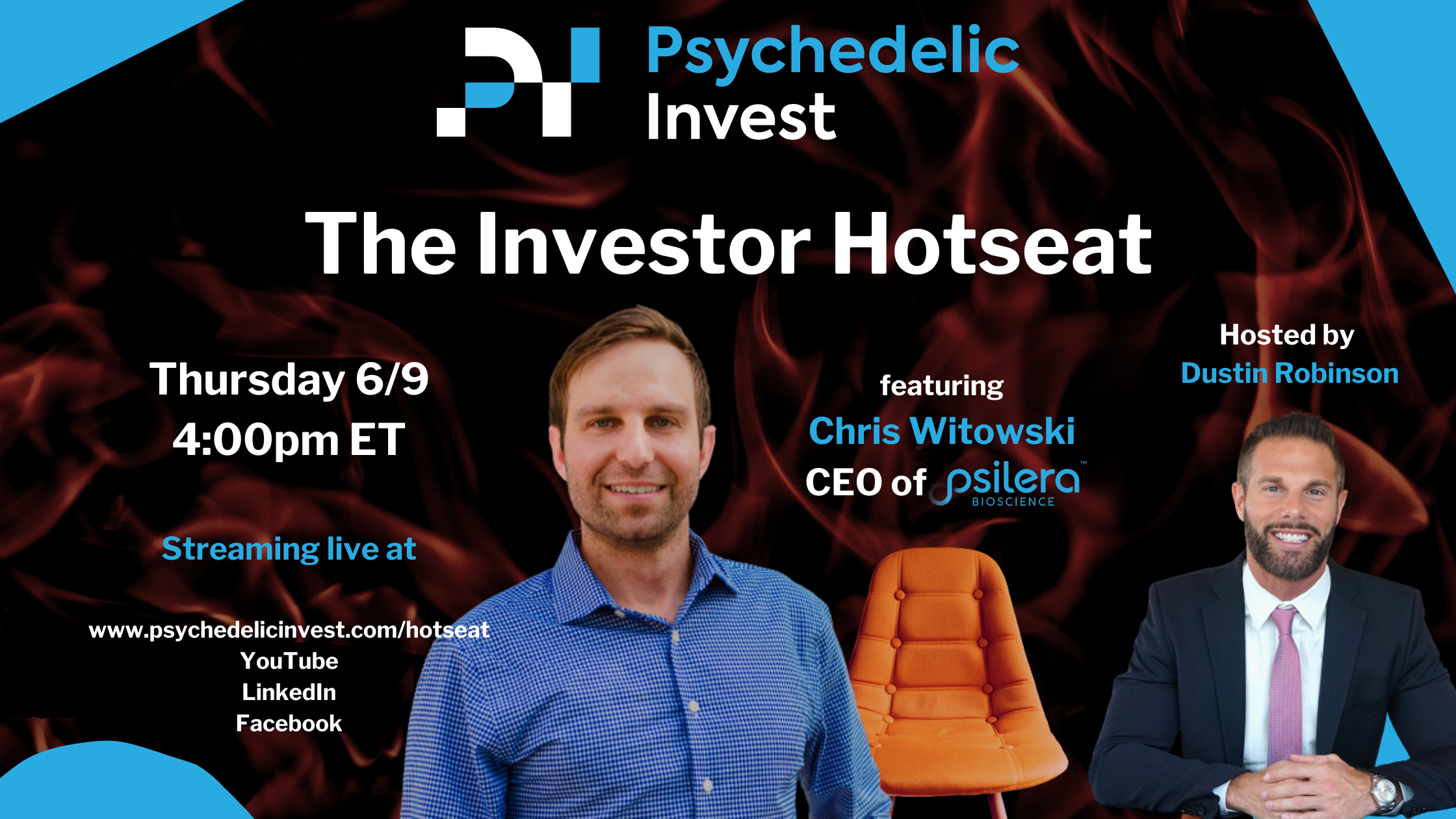 Investor Hotseat #2 w/ Chris Witowski of Psilera Biosciences